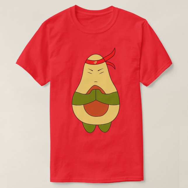 Avocado Fighting T-Shirt (Design Front)