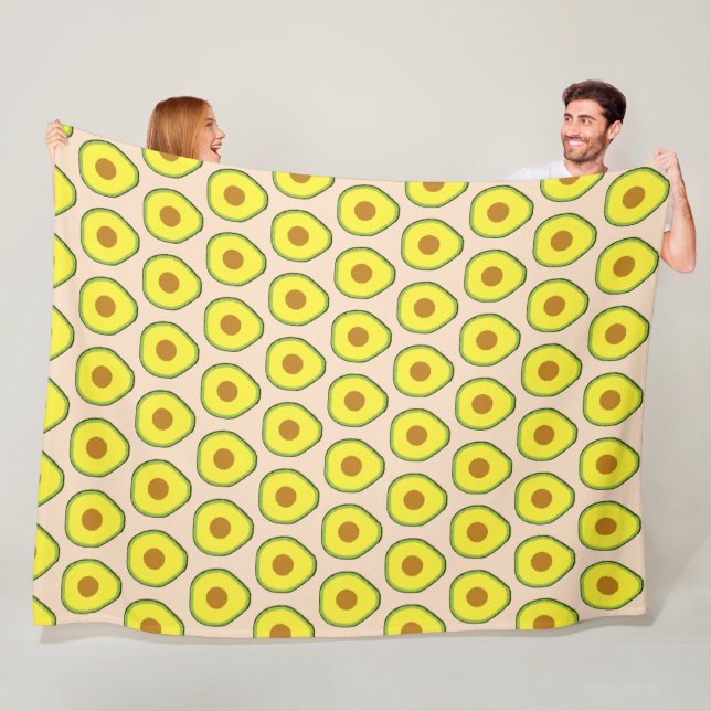 Avocado Fleece Blanket (In Situ)