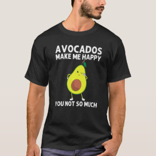 Avocado For Men Women Healthy Dessert Fruit Food T-Shirt