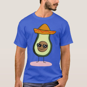 Avocado from Mexico with sunglasses T-Shirt