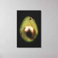 Avocado,Fruit,Black background