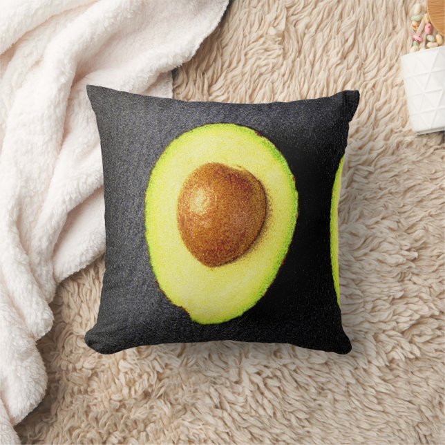 "Avocado Fruit" Cute Photo. Buy Now Cushion (Blanket)