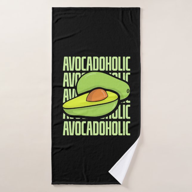 Avocado Fruit Food Bath Towel (Bath Towel)
