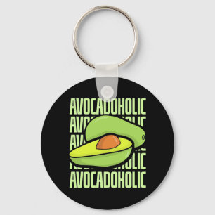 Avocado Fruit Food Key Ring