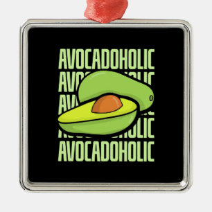 Avocado Fruit Food Metal Tree Decoration