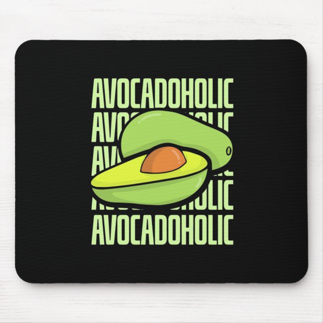 Avocado Fruit Food Mouse Mat (Front)