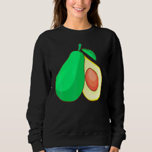 Avocado Fruit Food Vegan Vegetarian Sweatshirt