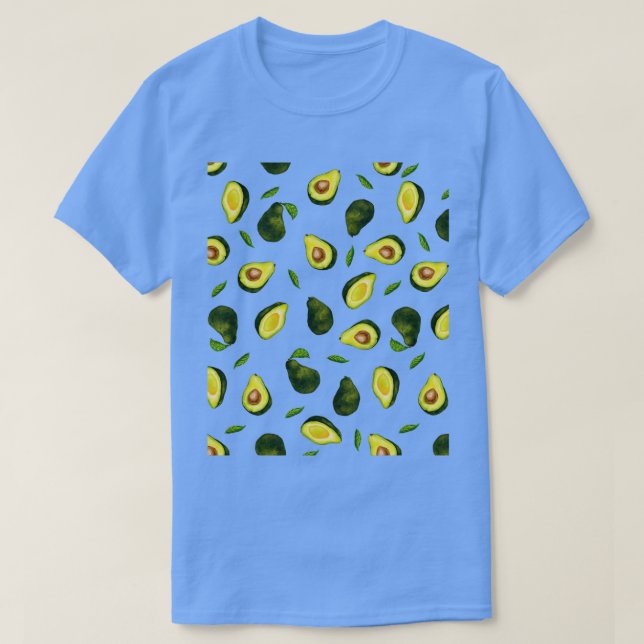 Avocado Fruit Pattern Classic TShirt (Design Front)