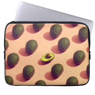 Avocado Fruit Potrait Laptop Sleeve