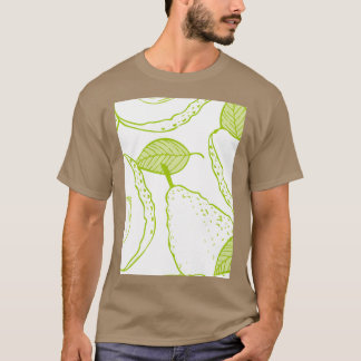 Avocado Fruits Juicy Fruit Colourful Classic TShir T-Shirt