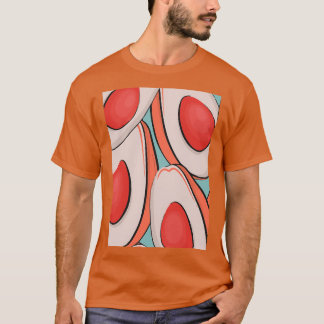 Avocado Fruits Modern Wild Classic TShirt