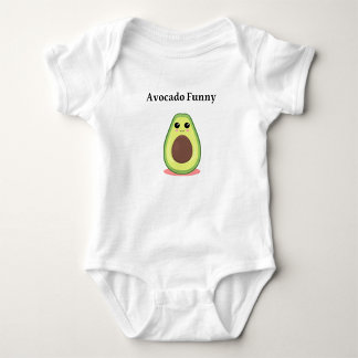 Avocado Funny Baby Bodysuit