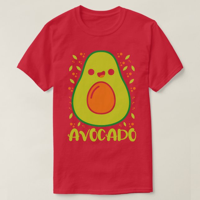 Avocado Funny Fruits Kids 2 T-Shirt (Design Front)