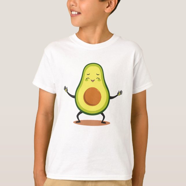 Avocado funny t-shirt  (Front)