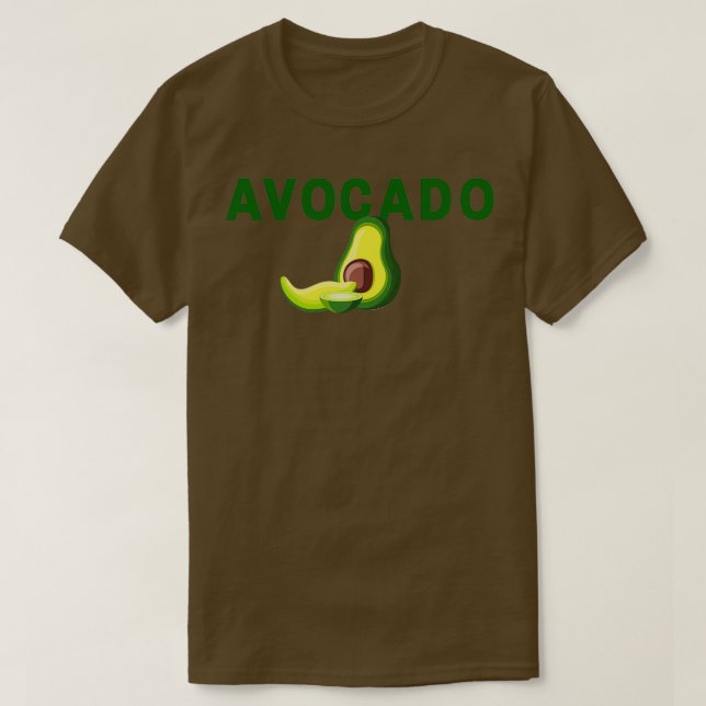 Avocado Gift For lover Avocado T-Shirt (Design Front)