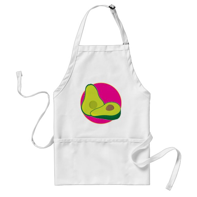 Avocado Graphic Standard Apron (Front)