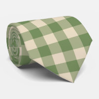 Avocado Green Cottagecore Gingham Check Plaid