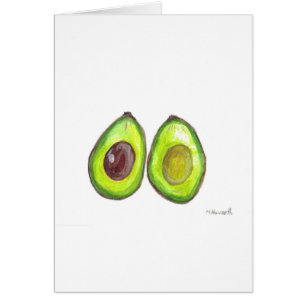 Avocado green fruit