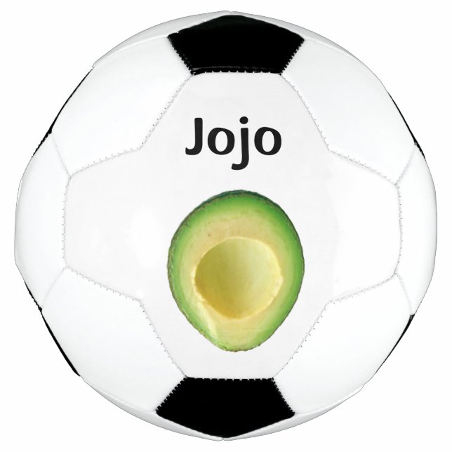 Avocado Green Guacamole Lover 4Jojo Football (Front)