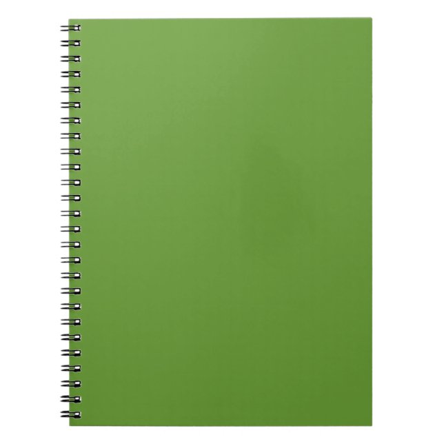 Avocado Green Notebook (Front)
