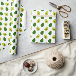 Avocado green wrapping paper. paper