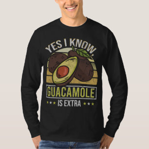 Avocado Guacamole Vegan Food Fruit Vegetarian Avoc T-Shirt