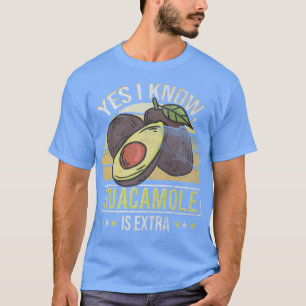 Avocado Guacamole Vegan Food Fruit Vegetarian Avoc T-Shirt