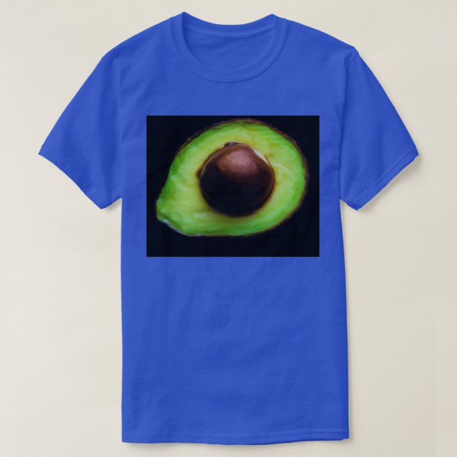 Avocado half oil painting 3 T-Shirt (Design Front)
