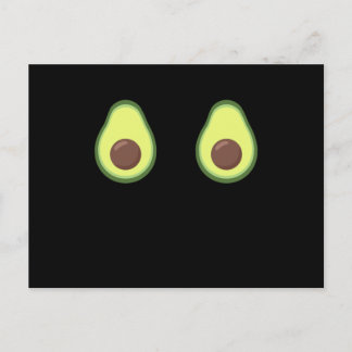 Avocado Halloween Costume Funny Avocados Postcard