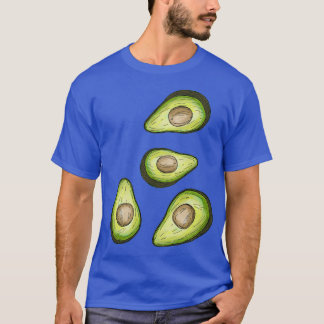 Avocado illustration for fruits lovers T-Shirt