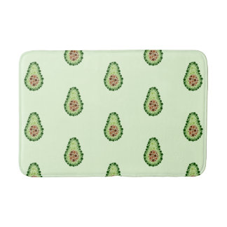 Avocado In Dots Bath Mat