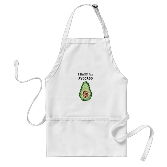 Avocado In Dots Standard Apron (Front)
