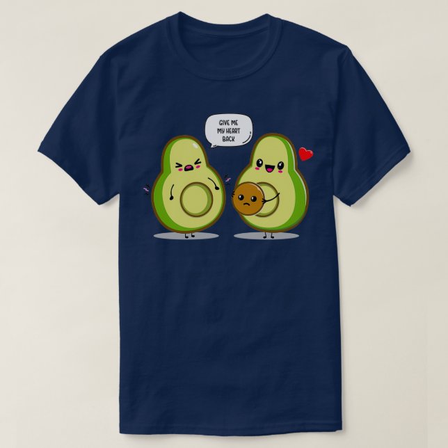 Avocado in love T-Shirt (Design Front)