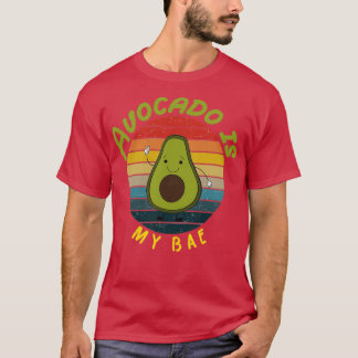 Avocado is my protein Avocado Gift Vegan Vegetaria T-Shirt