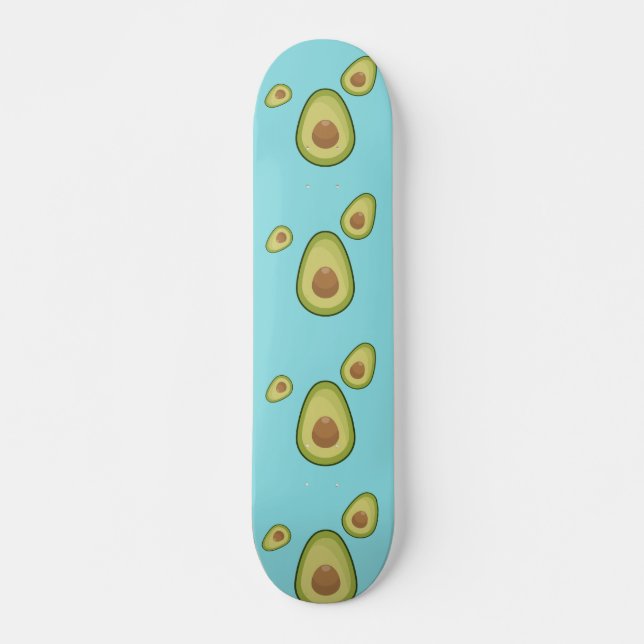Avocado is My Spirit Fruit Skateboard (Front)