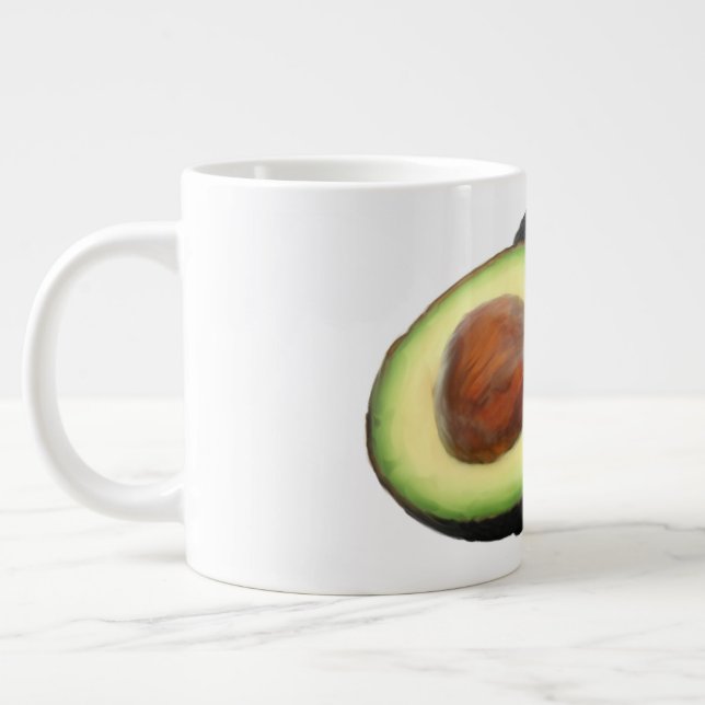 Avocado Jumbo Mug (Left)