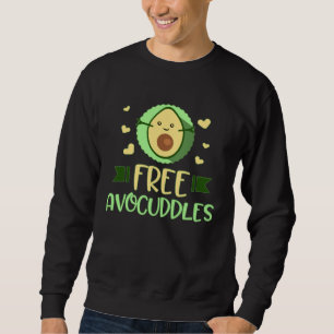 Avocado Keto For Mom Teen Girls Free Avocuddles Sweatshirt