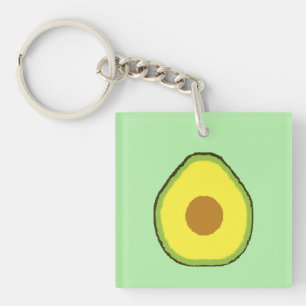 Avocado Key Ring