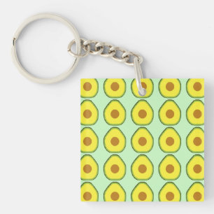 Avocado Key Ring