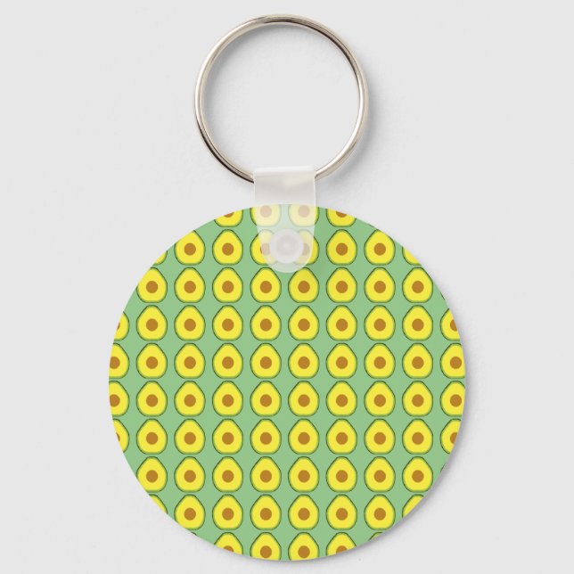 Avocado Key Ring (Front)