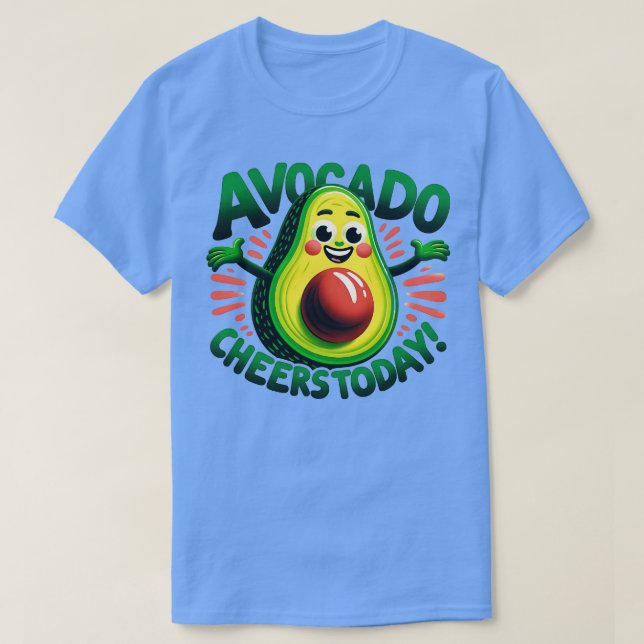 Avocado Kids Toddler Boys Cute Avo Good Day Funny  T-Shirt (Design Front)