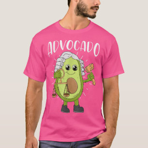 Avocado Law Study Student Advocado Lawyers  T-Shirt