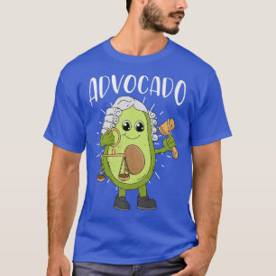 Avocado Law Study Student Advocado Lawyers T-Shirt