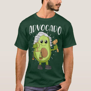 Avocado Law Study Student Advocado Lawyers T-Shirt
