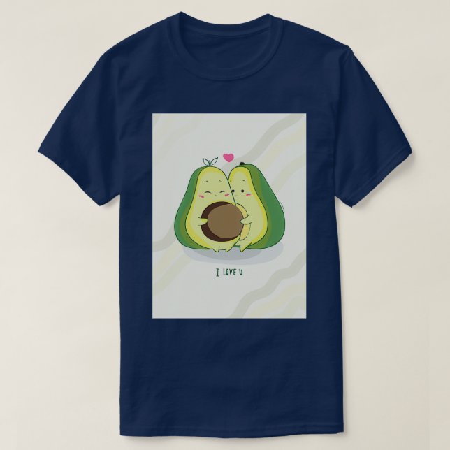 Avocado love 21 T-Shirt (Design Front)