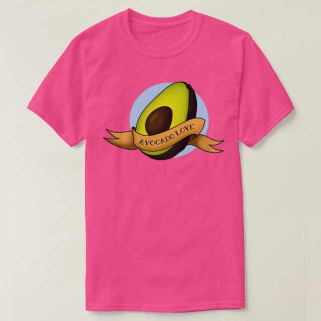 AVOCADO LOVE 2 1 T-Shirt (Design Front)