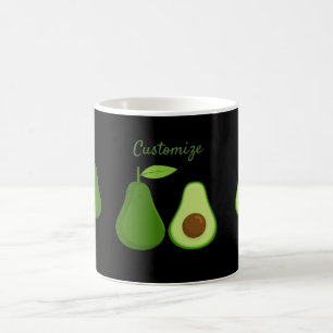 Avocado Lover Design Thunder_Cove Coffee Mug