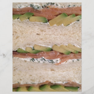 Avocado & Lox sandwich