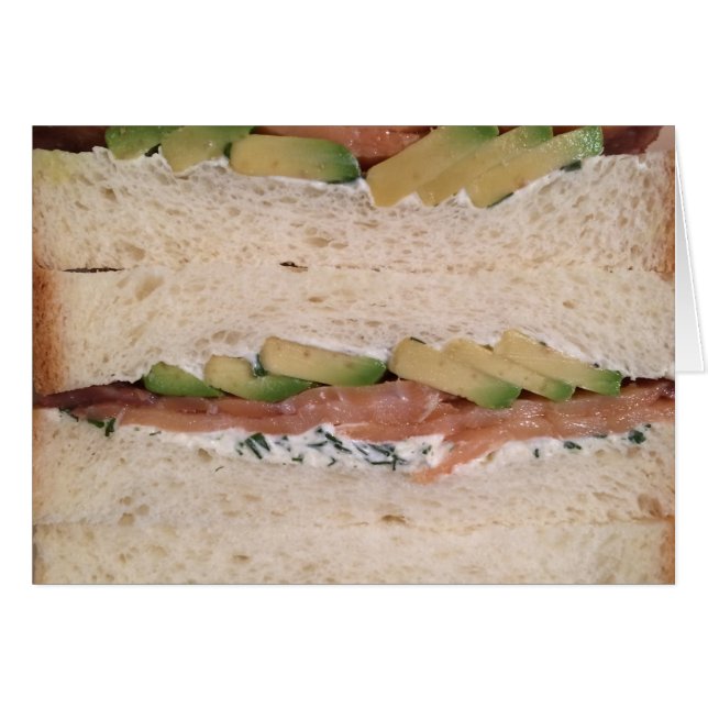 Avocado & Lox sandwich (Front Horizontal)
