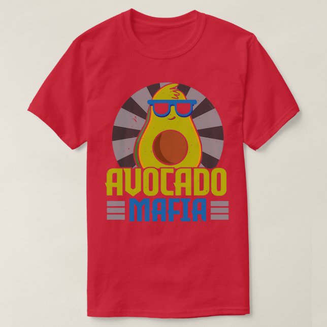 Avocado Mafia Avocado Lover Guac Guacamole Keto T-Shirt (Design Front)